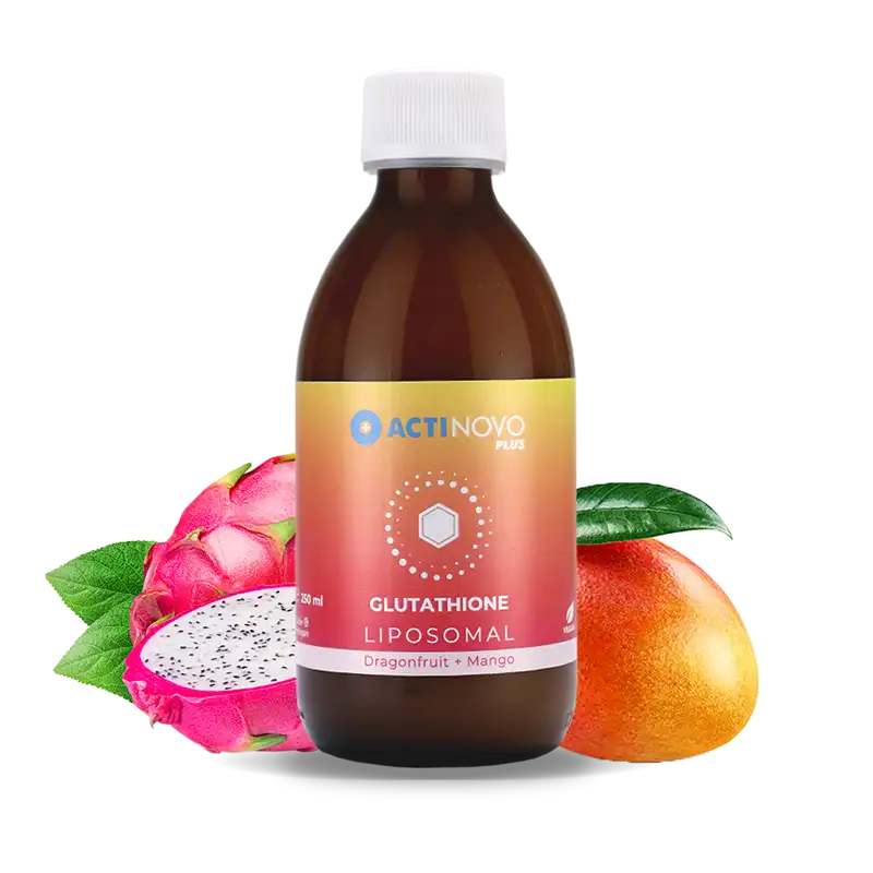Liposomales Glutathion | Drachenfrucht & Mango