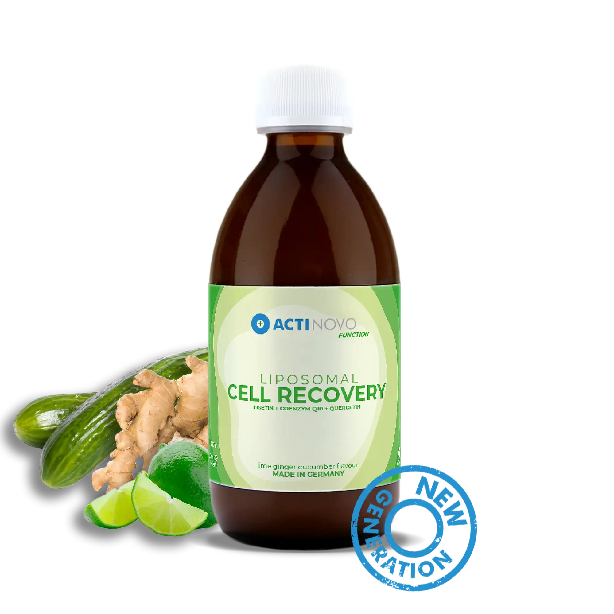 Liposomal Cell Recovery | Cucumber, Ginger & Lime - New Generation